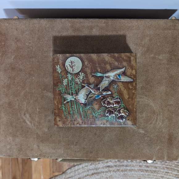 Vintage duck tin box - Picture 5 of 5